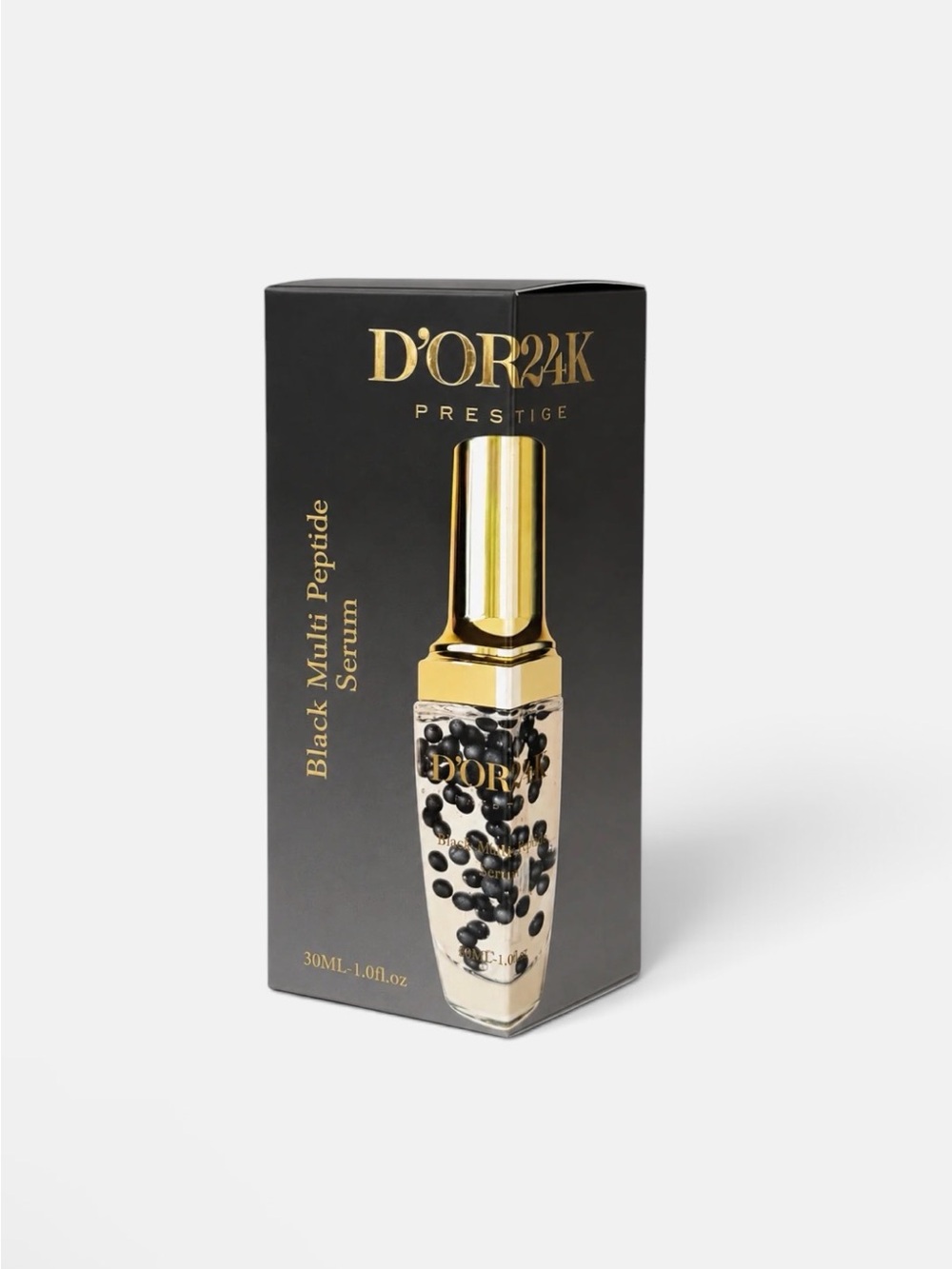 D’OR24K Black Multi Peptide Serum – new